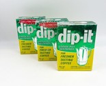 3 Vtg Boxes of Dip-it Coffee Pot Destainer 5 oz Powder NOS Sealed Packag... - $65.99