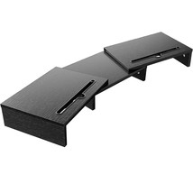 Dual Monitor Stand - [Upgraded] Monitor Stand W/ 2 Slots For Phone &amp; Tab... - £49.56 GBP