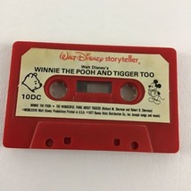 Walt Disney Storyteller Cassette Tape Winnie The Pooh &amp; Tigger Too Vintage 1977 - £11.64 GBP