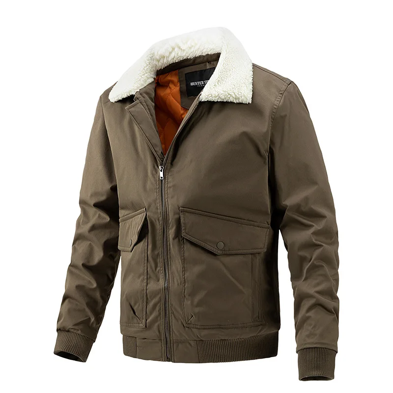 Winter Male Coats Men&#39;s Casual  Jacket Spring Windbreaker New  Outdoors ... - £224.03 GBP