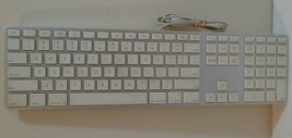 Apple Magic USB Keyboard With Numeric Keypad - White - £31.16 GBP