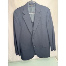 Vintage Brooks Brothers Blazer Men 45L Wool Blue 3 Button Sport Coat Made In USA - £31.26 GBP