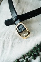 Laurel And Gold women&#39;s mini oakwood belt Black - $51.00