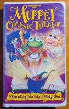 Muppet Classic Theater (VHS, 1994) CLEANED &amp; TESTED, CLAMSHELL - £7.01 GBP