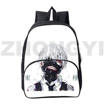 Fashion Canvas Kawaii Women Bags 12/16 Inch Tokyo Ghoul 3D Backpacks Anime Japan - £66.53 GBP