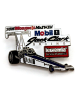 Tom McEwen Mongoose Mobile One Jack Clark NHRA Drag Racing Car Pin Leukemia - $17.76 CAD