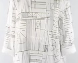 Habitat Artistic Button Back Pullover White - $62.00