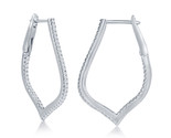 Classic of new york Women&#39;s Earrings .925 Silver 286598 - £64.14 GBP