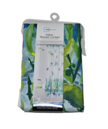 Mainstays Fabric Shower Curtain 70x72in Watercolor Ocean Starfish Sea Horse - $30.07 CAD
