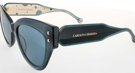 Carolina Herrera Ch 0009/S 0ZI9/KU Sunglasses Sun Glasses 0ZI9 Teal Authentic Ne - $77.99