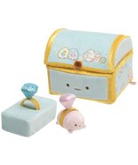 Japan SAN-X Sumikko Gurashi Mole House treasure box Plush stuffed toy Bi... - $62.30