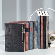 A5/B5 Vintage PU Leather Cover Journals Notebook Lined Paper Diary Planner 256P - £16.91 GBP+