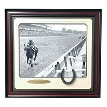 Ron Turcotte Signed Secretariat Horse Racing 16x20 Photo Framed JSA Autograph - £546.22 GBP