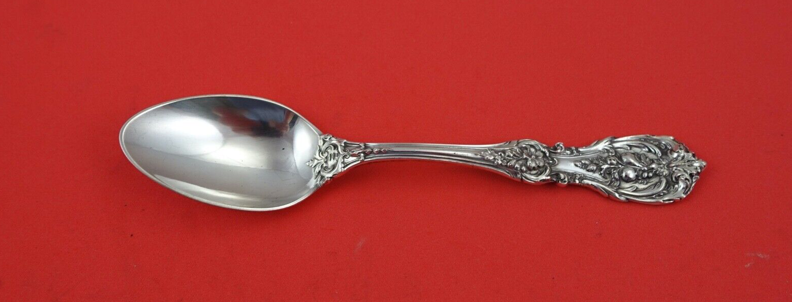 Francis I by Reed and Barton Old Sterling Teaspoon marked H for heavy 5 7/8" - $88.11