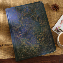 256 Pages Vintage Hard Cover Journal Notebook Lined Paper Diary Planner Book   - £29.65 GBP