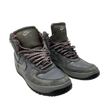 Nike Air Force 1 shoes size 9 mens cool grey military boot sneakers  - £37.58 GBP