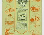 New Orleans Hotel Greeters Tourist Guide March 1938 Louisiana  - £19.53 GBP