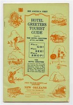 New Orleans Hotel Greeters Tourist Guide March 1938 Louisiana  - $24.72