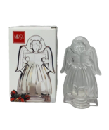 MIKASA Glass Singing Christmas Angels Dream Votive Tea Light Candle Hold... - $23.27 CAD