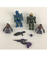Mega Bloks Consturx Halo Minifigs Spartan Eva Elite Regular Grunts 4pc L... - $54.09 CAD