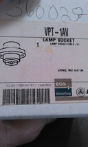APPLETON VPT-1AV LAMP SOCKET; LAMP SOCKET FOR V-51 - $18.95