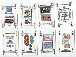 Single Deck Playing Cards 52 Merchandising Ideas Shaw Slavsky Catalog Items - £11.10 GBP