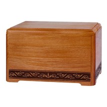 Mahogany Majesty Wood Cremation Urn - £240.51 GBP