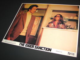 1975 Clint Eastwood Movie THE EIGER SANCTION 8x10 Lobby Card EXCELLENT - $9.95