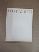 Vintage 1966 Pontiac Catalog Brochure Advertisement   B2 - £42.97 GBP