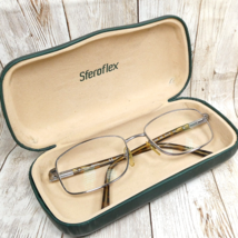 Sferoflex Silver-Toned Metal Eyeglasses FRAMES w/ Case - 2239 268 55-18-140 - £40.82 GBP