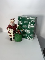 Vtg  1992 San Francisco Music Box Santa Claus Is Coming To Town EXCELLENT! - £23.55 GBP