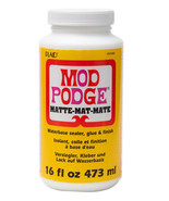 Mod Podge CS11302 Waterbase Sealer, Glue and Finish, 16 oz, Matte  - $19.95