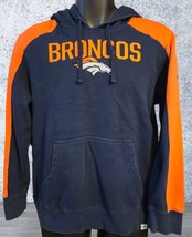 Fanatics Denver Broncos Pro Line Hooded Sweatshirt Hoodie Nfl Large Lg. - £12.95 GBP