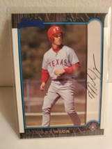 1999 Bowman Baseball Card | Mike Zywica | Texas Rangers | #172 - $1.99