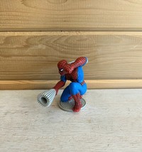 Spider-Man Web Slinging Cake Topper 3 inch Marvel - £10.57 GBP