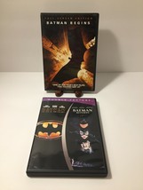 2 DVD&#39;s Batman, Batman Returns, Batman Begins - £2.89 GBP