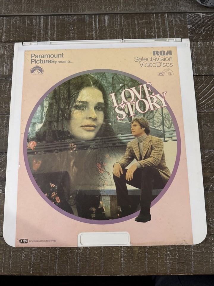 RCA Videodisc NOT Laser Disc Love Story - $19.68