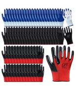 90 Pairs Gardening Gloves Bulk for Men Women Breathable Rubber Coated Sa... - $261.01 CAD
