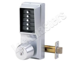 Simplex 1041M-26D-41 Pushbutton Lock  Simplex / Kaba Satin Chrome - $429.00