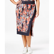 Nwt Women Plus Size 1X Rachel Rachel Roy Multicolor Crossover Stretch Knit Skirt - £23.40 GBP