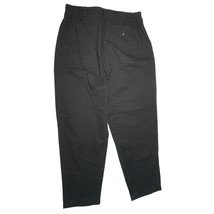 New Basic Editions Boys Size 16 Black Pleated Front Black Pants Tapered y2k Ret - £14.93 GBP