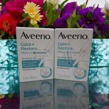  *2* Aveeno Calm+ Restore Face Serum Daily Use - 1oz - £18.18 GBP