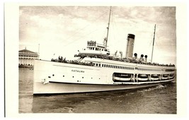 RPPC Postcard SS CATALINA Traveling w Passengers on Board Casino - £6.95 GBP