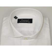 Men's Shirt FAMOZO Turkey 100% Cotton Cut-away Collar French Cuffs FA4 White image 5