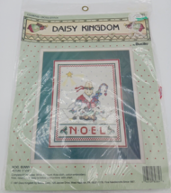 Bucilla Daisy Kingdom Cross Stitch Kit Bunny Noel 14 Count 11&quot; x 14&quot; New... - $9.93