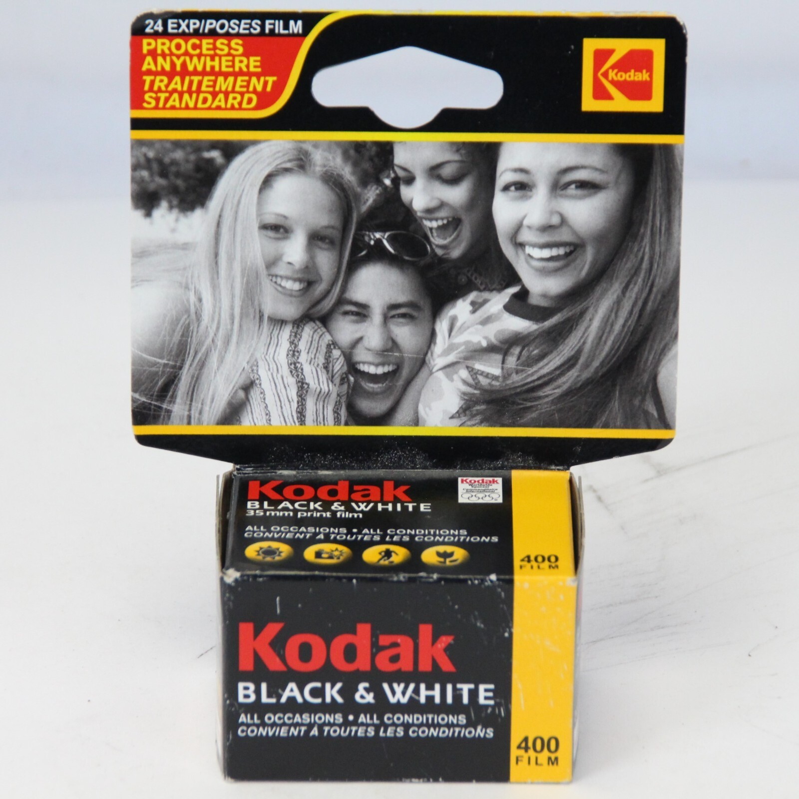 Kodak Black and White 35mm 400 ISO Film Expired 2005 Factory Sealed  C41... - $19.59