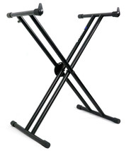 Rockville Double X Braced Keyboard Stand w/Push Button Lock For Casio CT... - £48.49 GBP