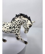 Schleich 2014 D-73527 Am Limes 69 Horse Figure White with Black Spotted ... - $10.45