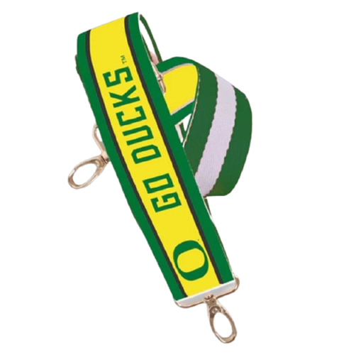 Desden Oregon Ducks Patterned 1.5" Purse Strap