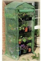 Mini Greenhouse Home Gardening Flowers Plants Outdoor Portable 4 Shelves... - £67.96 GBP